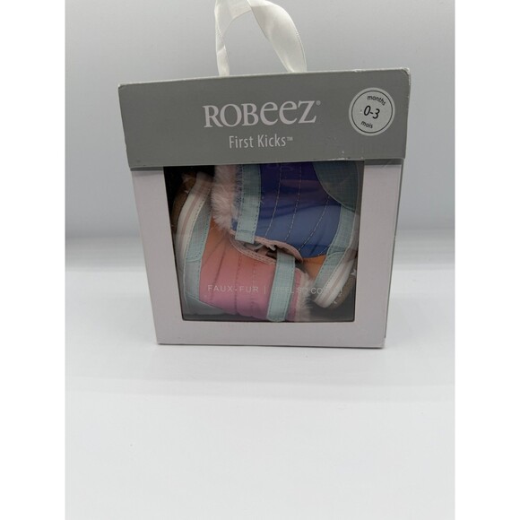 Robeez Other - Robeez Soft Soles Premium Leather Shoes For 0-3 Months Pink Flower Detail